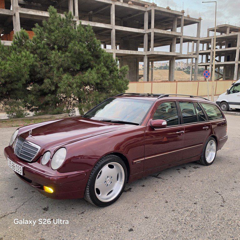 Mercedes E 200, 2.0 L, 1999 il, 380 000 km — Avtomobillər, Bakı (2)