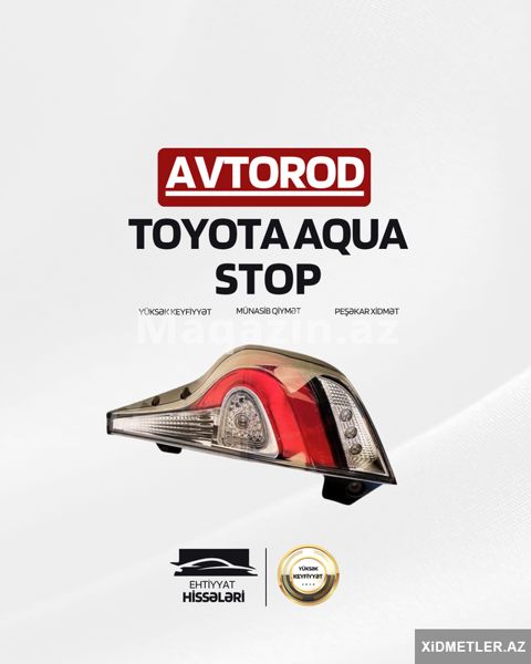 Toyota Aqua - Arxa stopu — Bakı