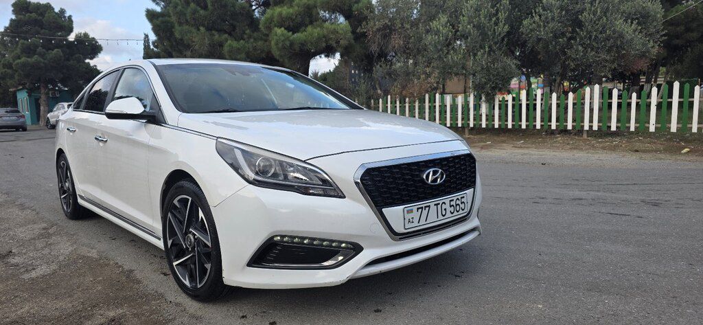 Hyundai Sonata, 2.0 L, 9.8 kWh, 2015 il, 89 300 km 77-TG-565 — Avtomobillər, Bakı (11)