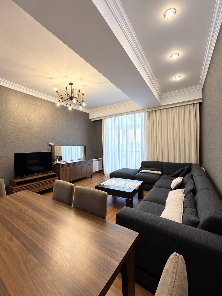 İcarəyə verilir 4 otaqlı yeni tikili 155 m² — Mənzil, Bakı (8)