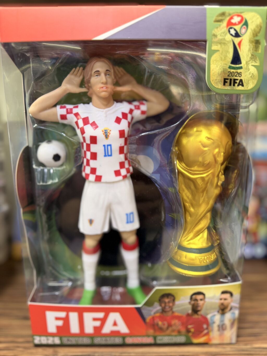Fıfa 2026 mövzulu kolleksiya fiquru – Braziliya millisinin 10 nömrəli — Oyuncaq figuraları, Bakı (7)