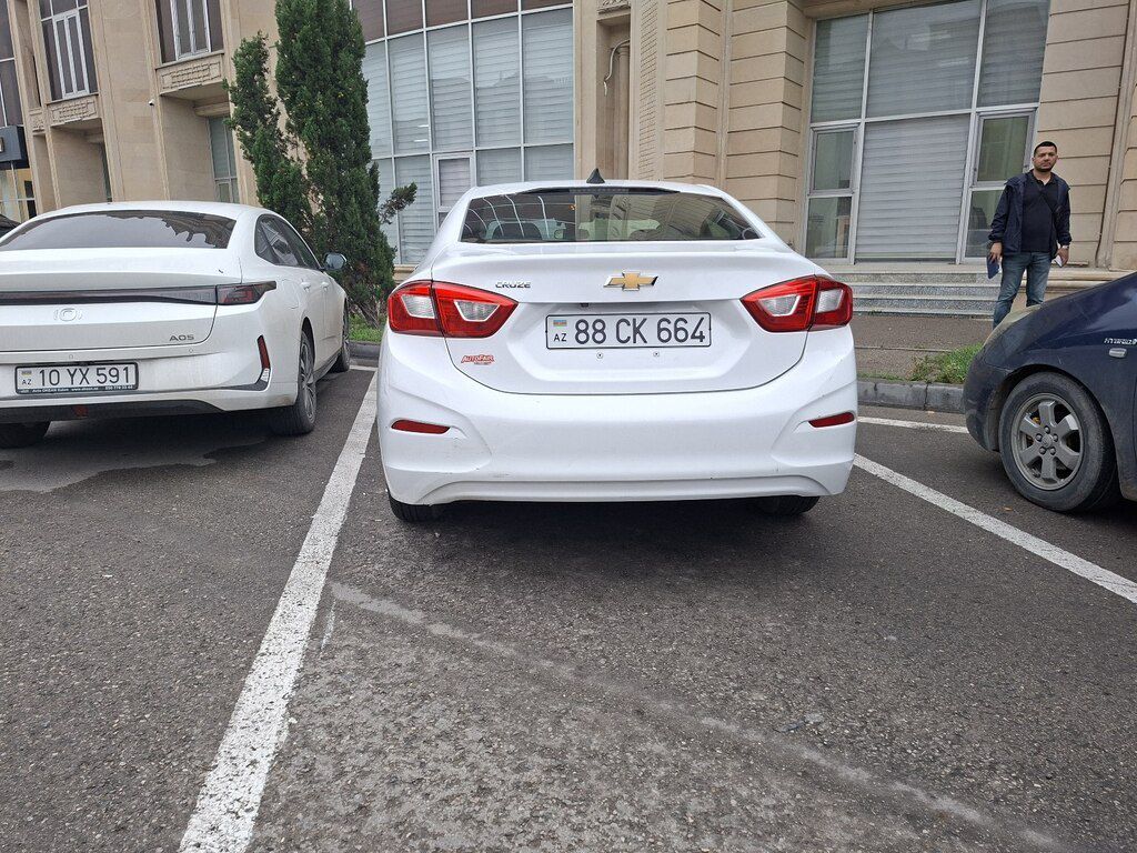 Chevrolet Cruze, 1.4 L, 2018 il, 15 400 km 88-CK-664 — Avtomobillər, Bakı (4)