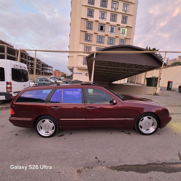 Mercedes E 200, 2.0 L, 1999 il, 380 000 km — Avtomobillər, Bakı (8)