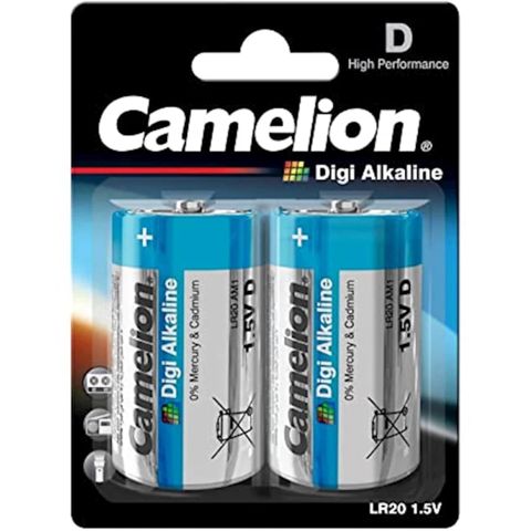 Batareya Camelion Digi Alkaline D LR20 — 14 ₼ · Bakı · Batareyalar və şarj cihazları Batareya Camelion Digi Alkaline D LR20 — Bakı
