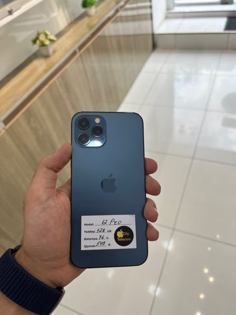 Apple iPhone 12 Pro Pacific Blue 128GB/6GB — 499 ₼ · Bakı · Smartfonlar Apple iPhone 12 Pro Pacific Blue 128GB/6GB — Bakı
