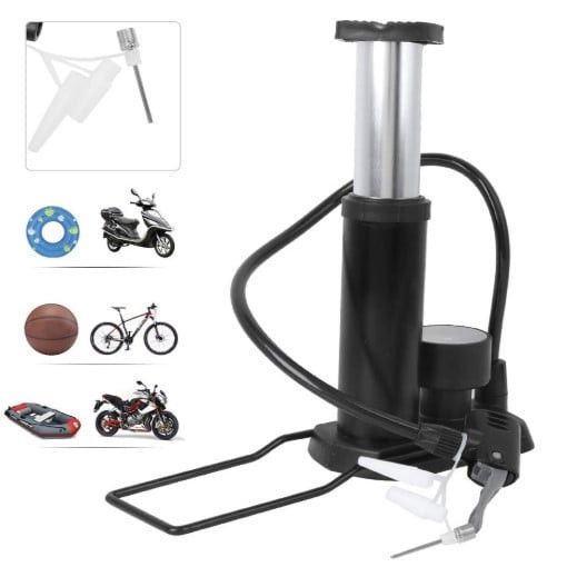 Ayaq pompasi Bikesport 33, manometrli, plastik/alüminium — Mallar, Bakı (3)