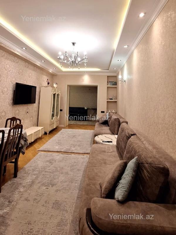 Kirayə 4 otaqlı Bina evi menzil (Yeni tikili), 110 m², Nizami rayonu — Mənzil, Bakı (3)