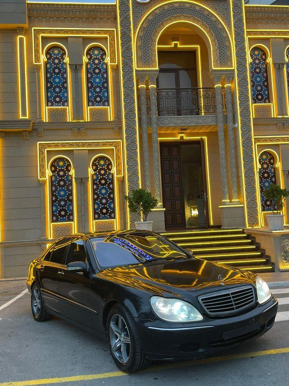 Mercedes S 320, 3.2 L, 2002 il, 483 000 km — Avtomobillər, Bakı (3)