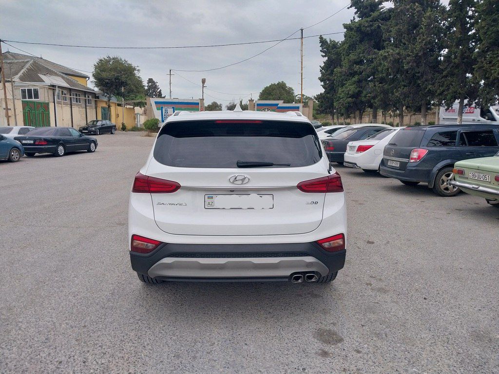 Hyundai Santa Fe, 2.0 L, 2019 il, 249 000 km 99-UU-051 — Avtomobillər, Bakı (7)