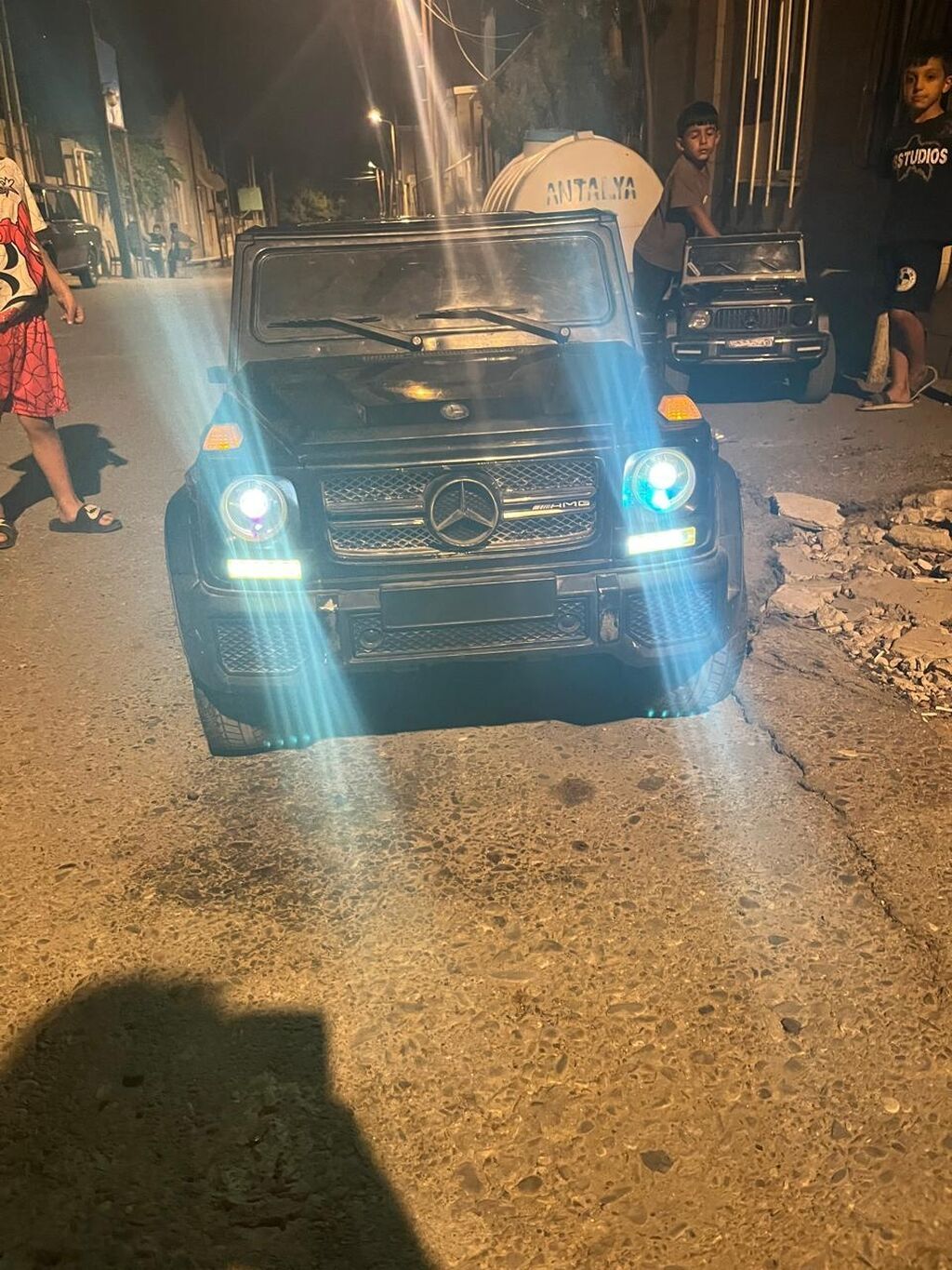 Uşaq üçün elektrikli miniatür avtomobil – Mercedes-Benz G-Class — Uşaq avtomobilləri, Digah