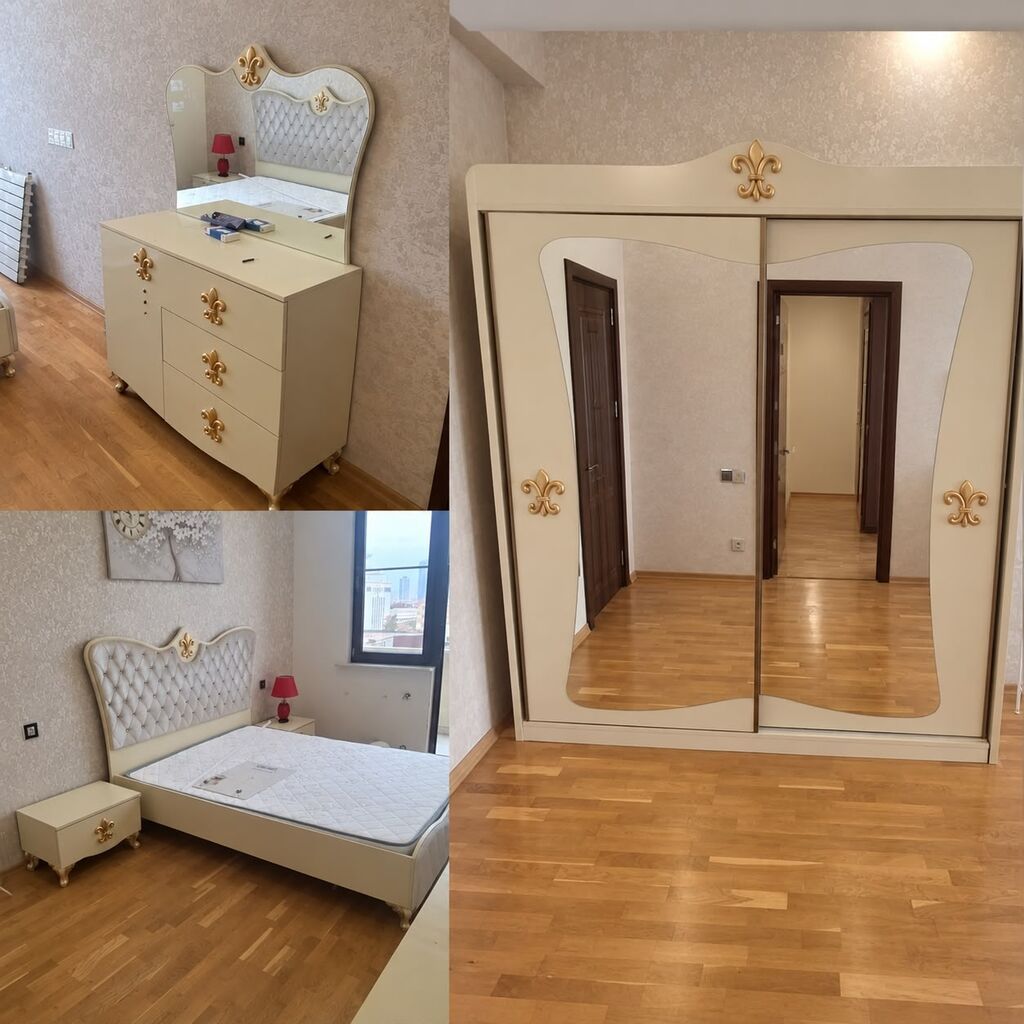 Yataq dəsti satılır – 560₼. Ünvan: Savalan. Ayla91 Dəst tərkibi: - 2 — Yataq otağı mobilya dəstləri, Bakı