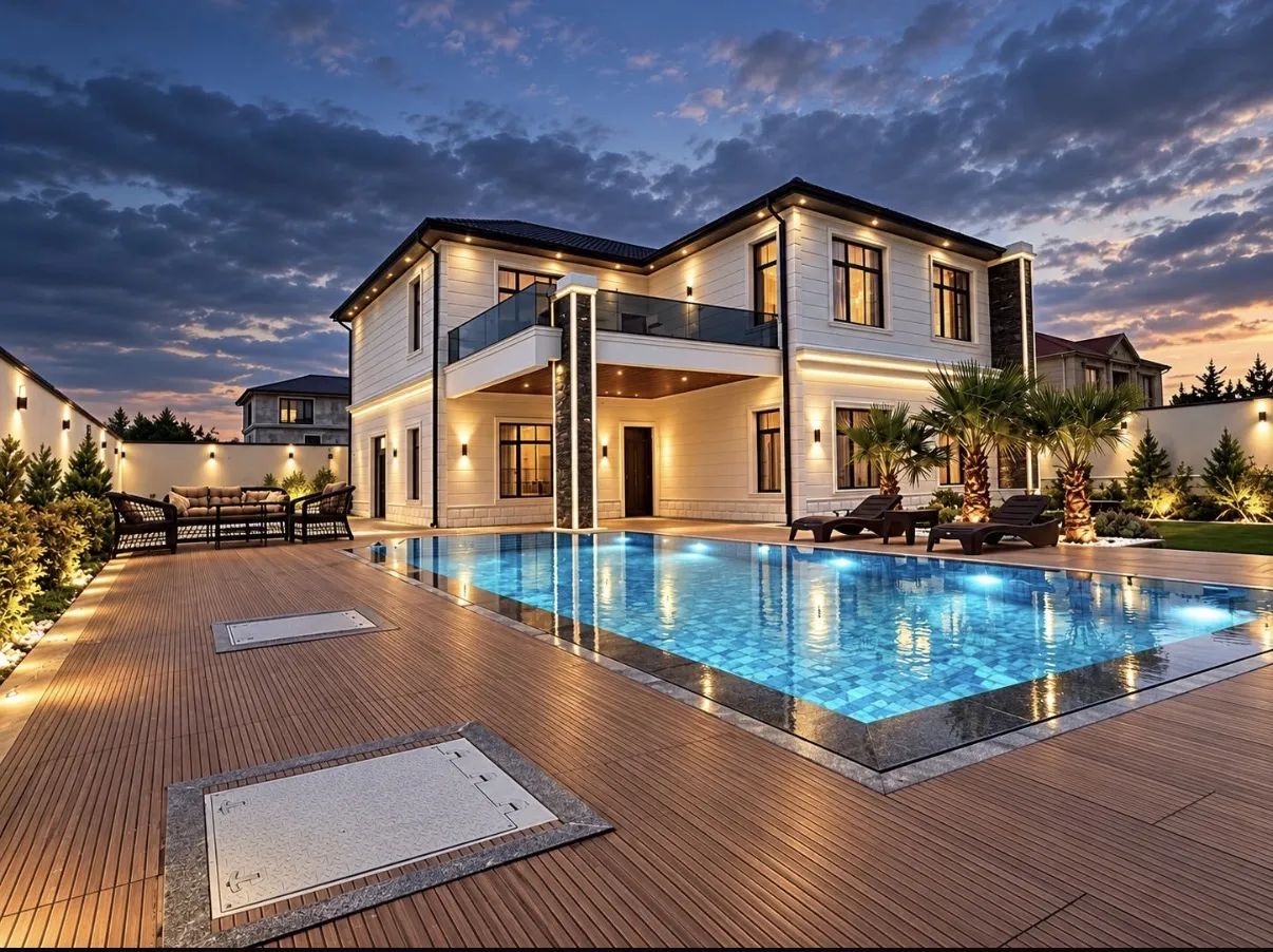 Mərdəkan, 10 otaqlı Villa satılır - 400 m², 2 mərtəbə, 12 sot — Bakı