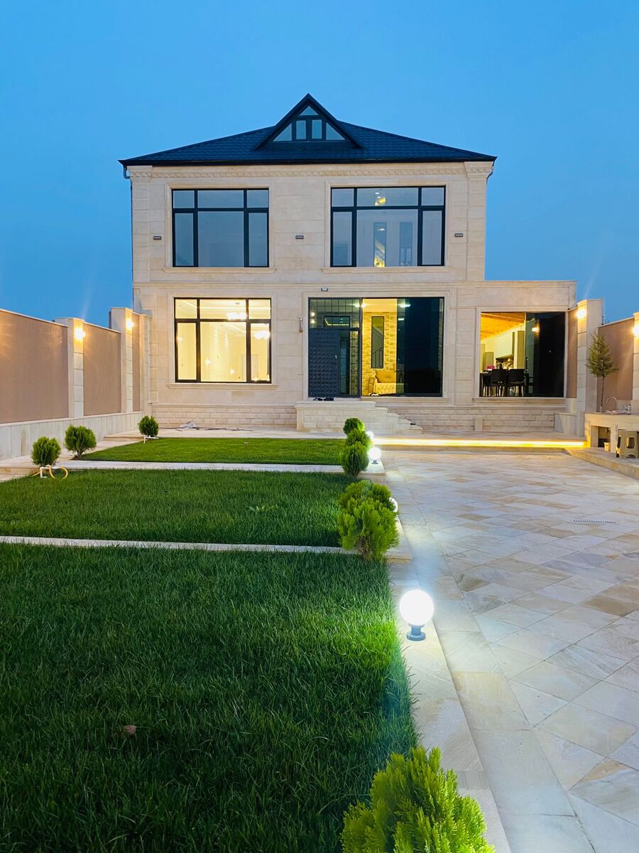 Satılır 6 otaqlı həyət evi/bağ evi 300 m² — Ev, villa, Bakı (2)