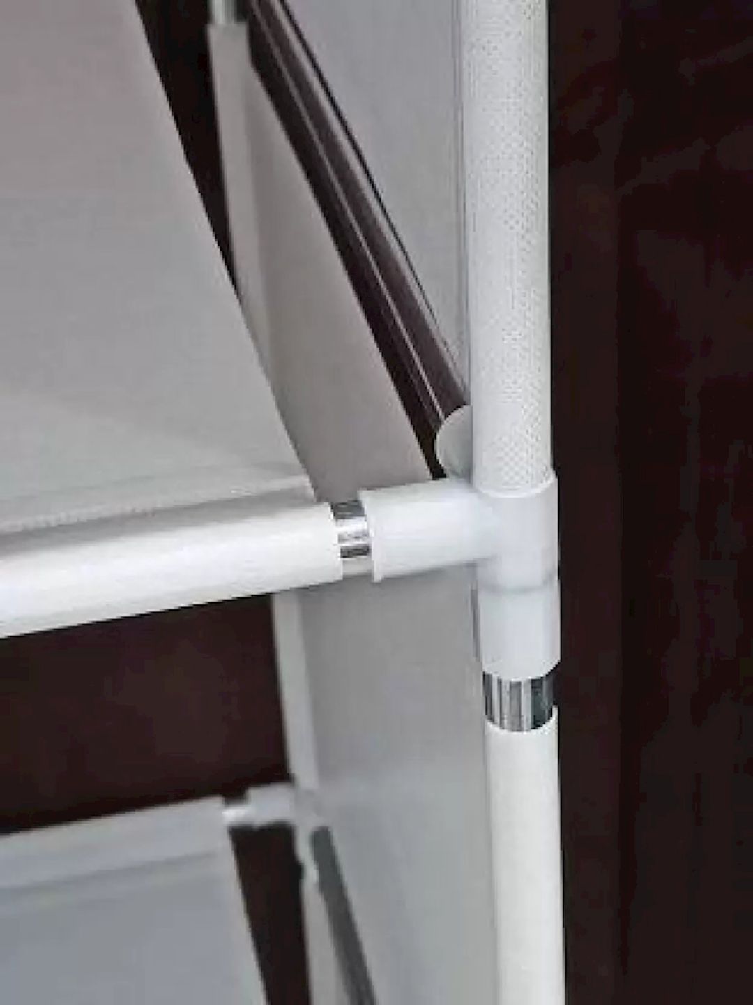 Portativ şkaf 88170 Brown, döşəməüstü, 165.5x166x42.5 sm, metal/pambıq, qəhvəyi — Şkaflar, Bakı (3)