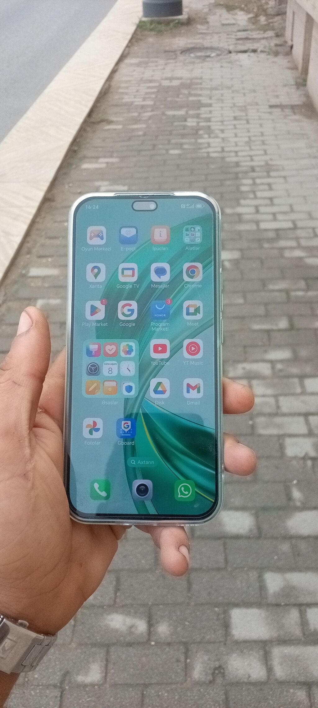Honor X8b, 128 GB, rəng - Yaşıl, Zəmanət, Sensor, Barmaq izi — Honor, Bakı (3)