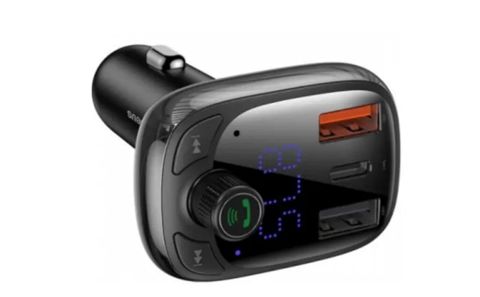 Baseus S-13 CCTM-B01 Bluetooth 5.0 FM Modulyator + Type‑C Avtomobil — Bakı