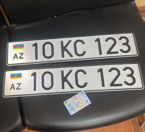 Avtomobil qeydiyyat nişanı - 10-KC-123 — 20 000 ₼ · Bakı · Registriya nömrələri Avtomobil qeydiyyat nişanı - 10-KC-123 — Bakı