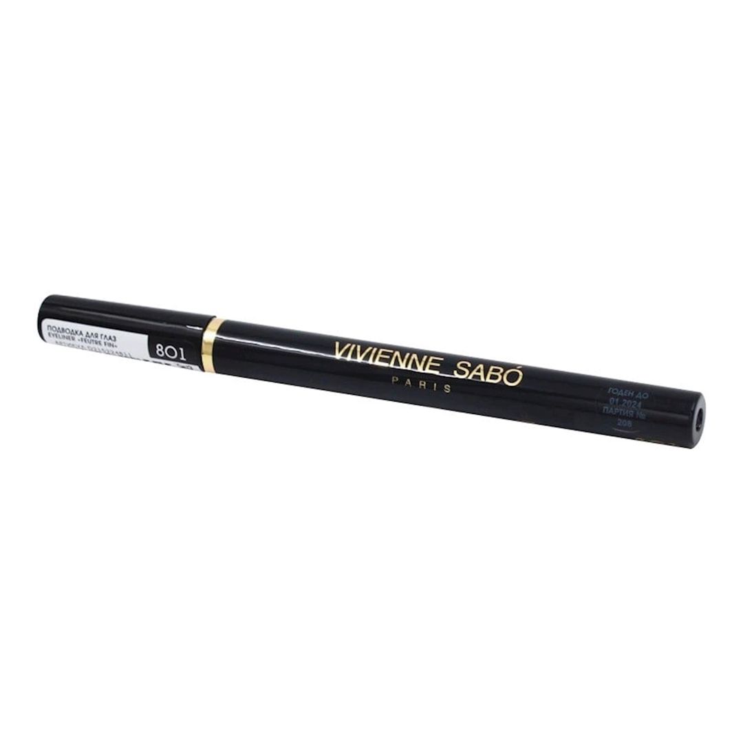 Göz layneri Vivienne Sabo Feutre Fin 801 qara, 0.8 ml — Mallar, Bakı (2)