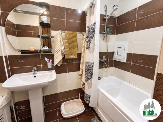 Satılır 2 otaqlı 55 m² yeni tikili Qara Qarayev m — Mənzil (6)