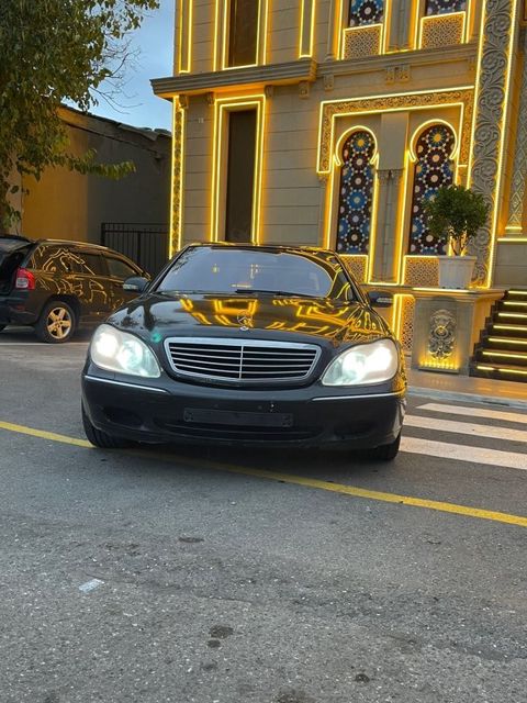 Mercedes S 320, 3.2 L, 2002 il, 483 000 km — 9 500 ₼ · Bakı · Avtomobillər Mercedes S 320, 3.2 L, 2002 il, 483 000 km — Bakı