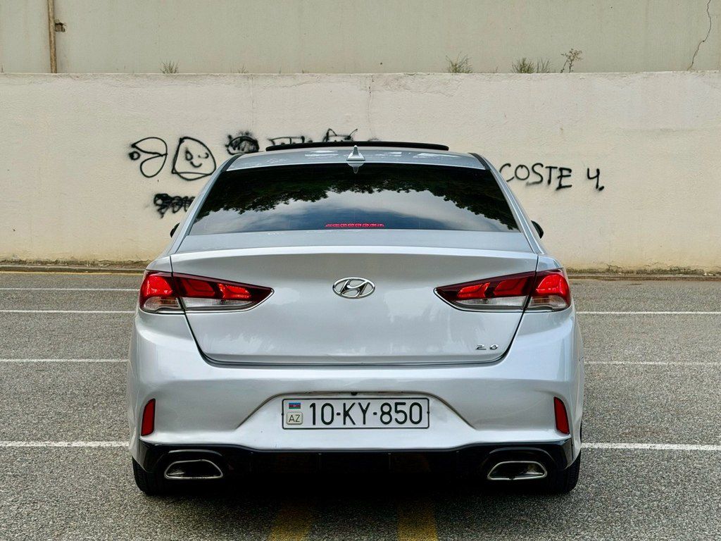 Hyundai Sonata, 2.0 L, 2018 il, 112 000 km 10-KY-850 — Avtomobillər, Bakı (6)