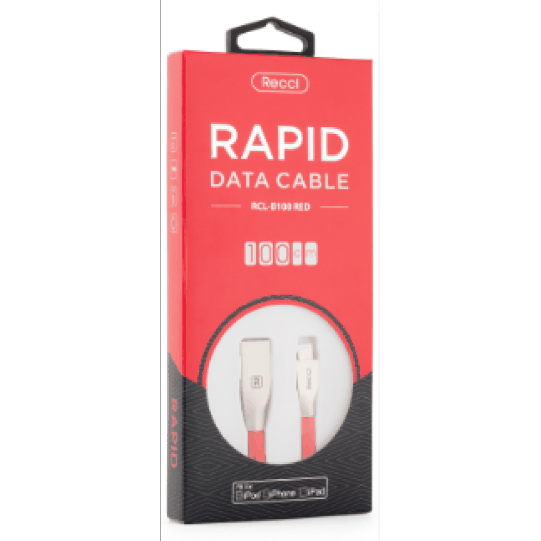 Kabel Recci RCL-B100 USB Lightning Rapid 1 m — Telefonlar və qadjetlər, Bakı (3)