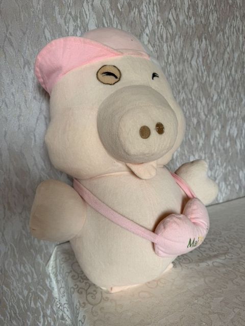 Plyuş oyuncaq – “MaiDouPig” donuz balası - Yumşaq, toxunması rahat — 10 ₼ · Qobu · Yumşaq oyuncaqlar Plyuş oyuncaq – “MaiDouPig” donuz balası - Yumşaq, toxunması rahat — Qobu