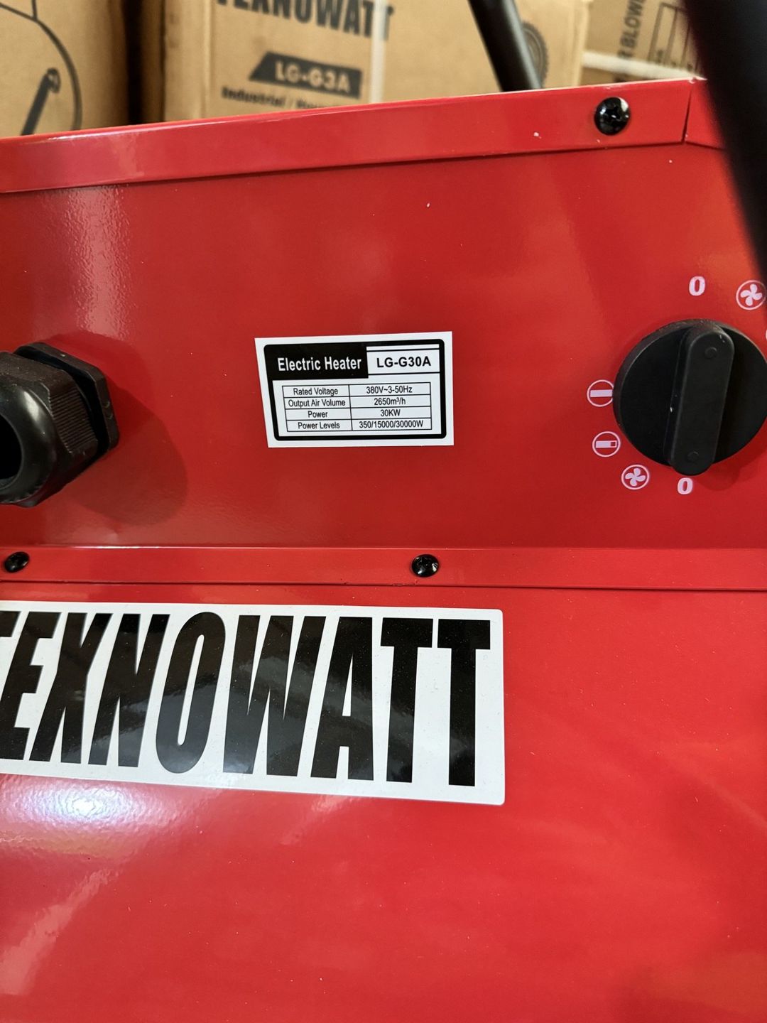 Kalorifer "TexnoWatt Puşka 30 kVt" — Ev texnikası, Bakı (3)
