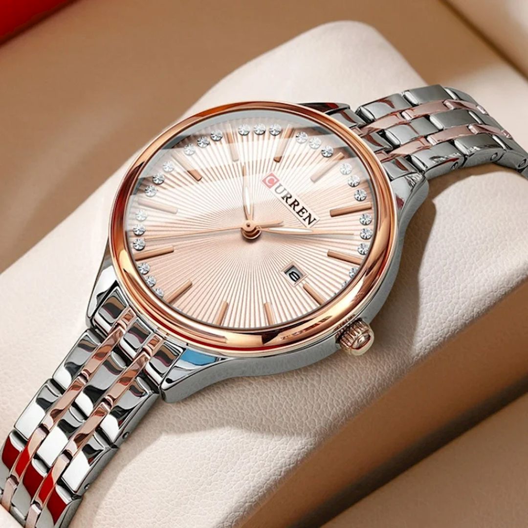 Qol saatı Curren 9099 Silver/Rose Gold — Mallar, Bakı (3)