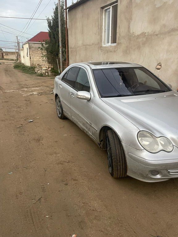 Mercedes C 240, 2.6 L, 2002 il, 375 000 km — Avtomobillər, Bakı (2)