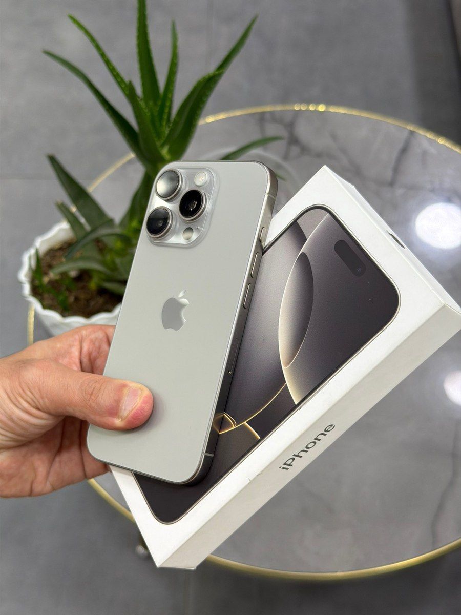 Apple iPhone 16 Pro Natural Titanium 256GB/8GB — Smartfonlar, Bakı (2)