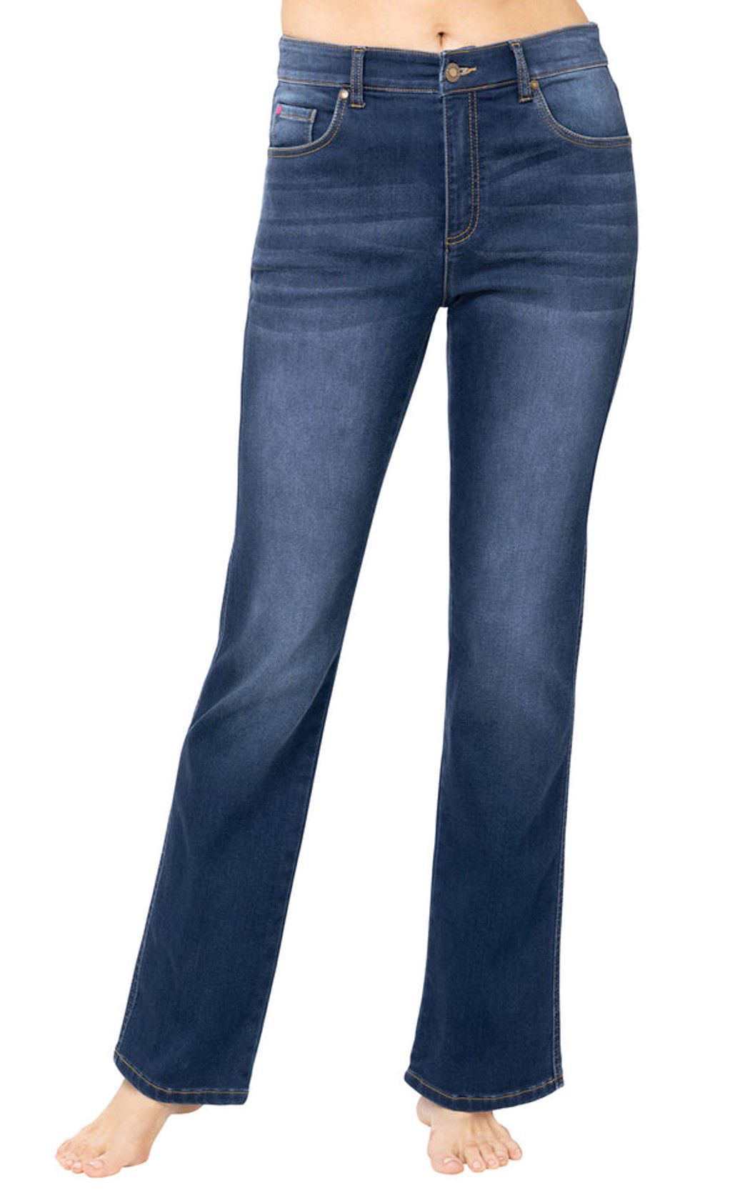 Qadınlar üçün düz cins Tu_jeans, göy, pambıq/elastan, ölçü XXL — Mallar, Bakı (2)