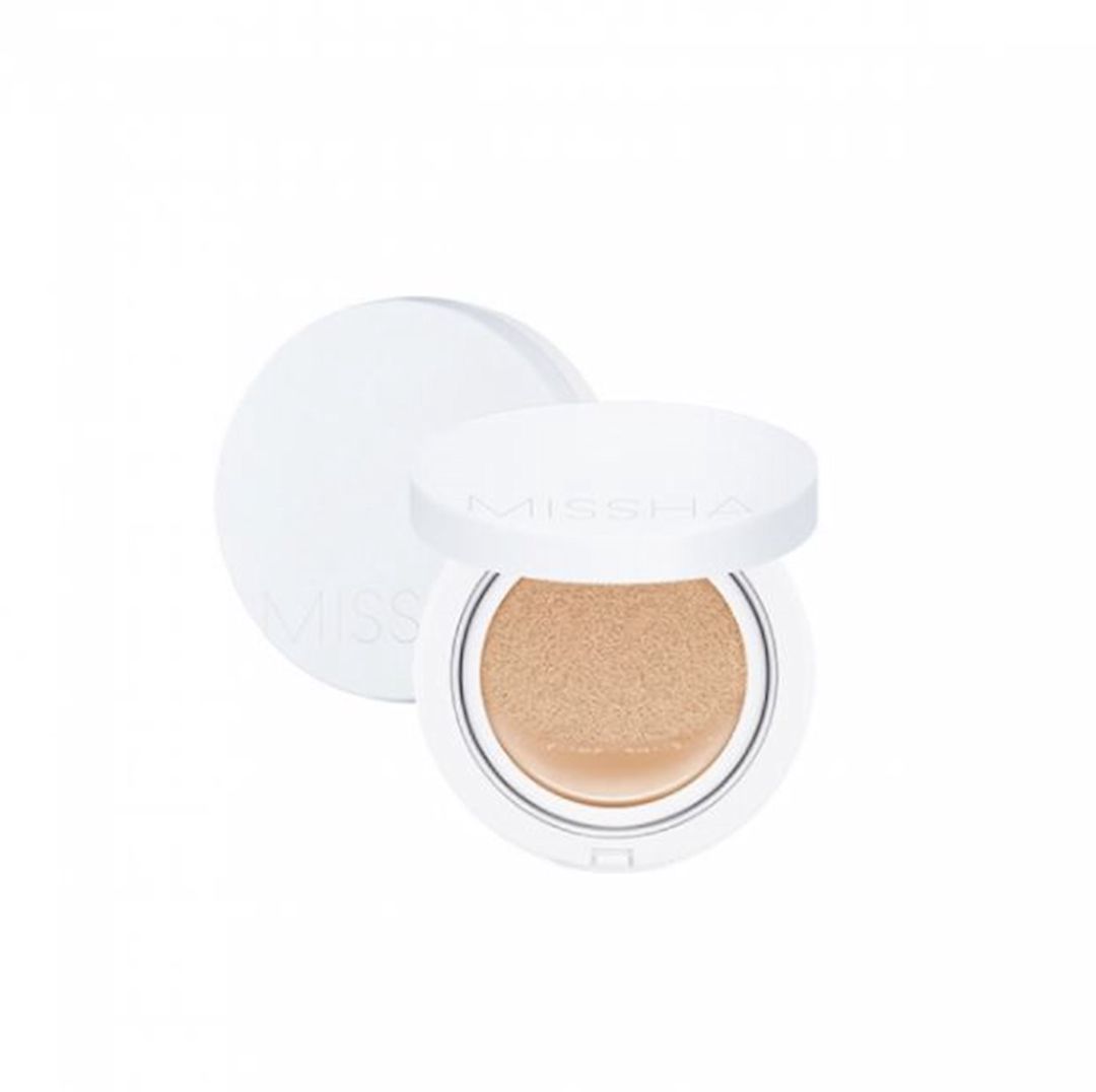 Tonal krem-kuşon Missha Magic Cushion Moist Up SPF50+/PA 21 Light Beige, 15 q — Mallar, Bakı