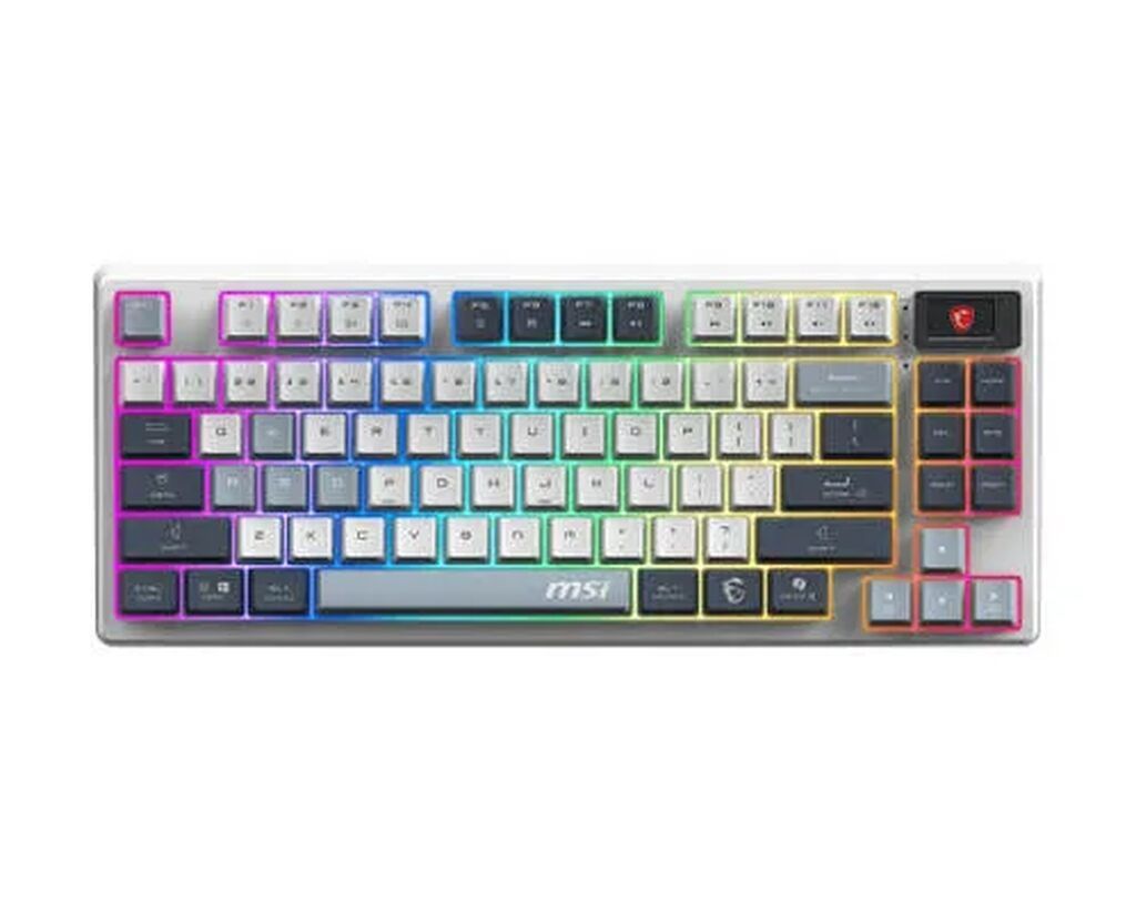 MSI Forge GK600 TKL Wıreless SKY – 83 düyməli mexaniki gaming — Klaviaturalar və siçanlar, Bakı (3)
