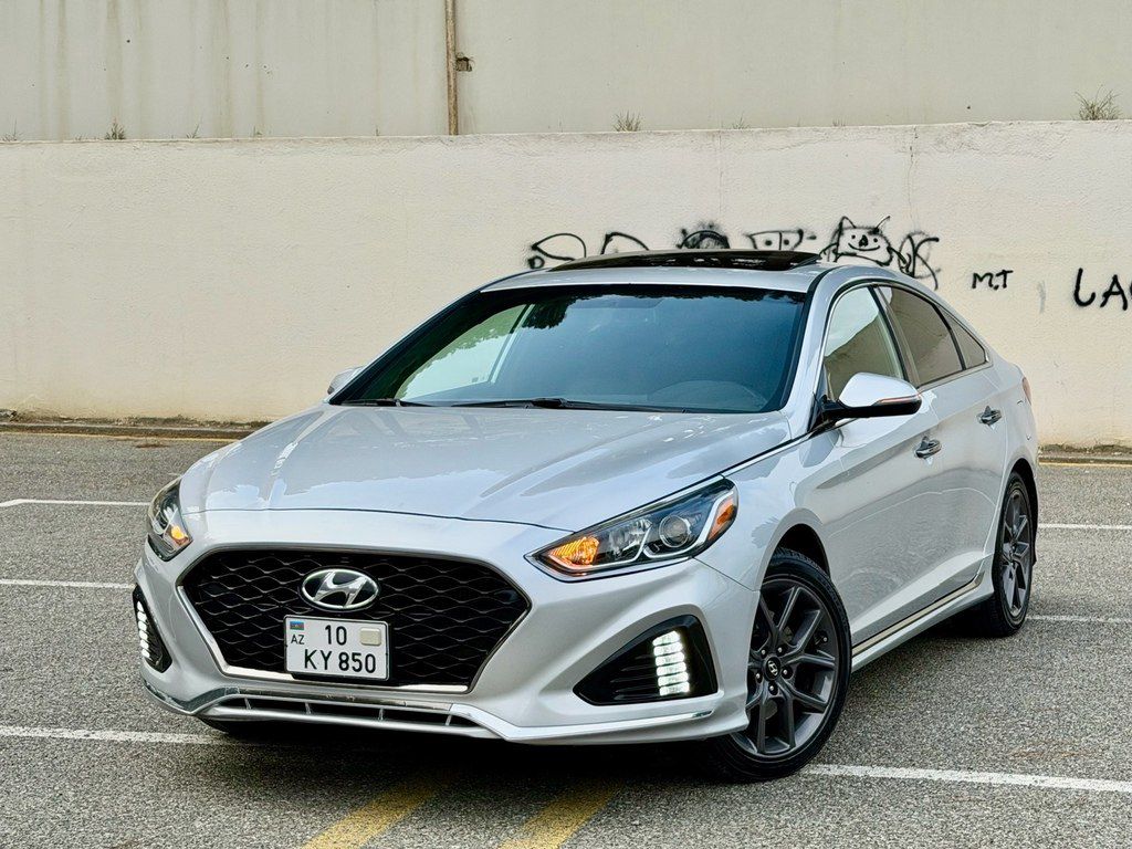 Hyundai Sonata, 2.0 L, 2018 il, 112 000 km 10-KY-850 — Avtomobillər, Bakı (2)