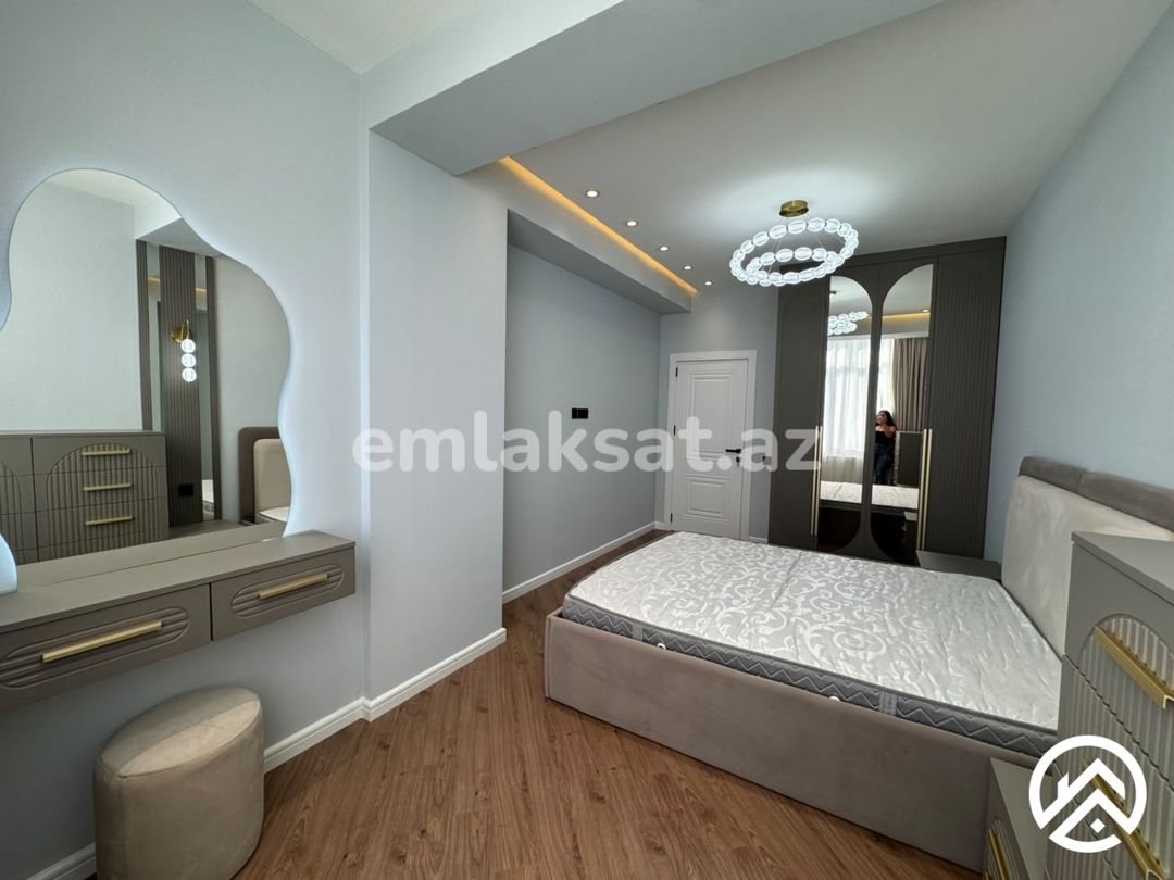 Satılır 3 otaq yeni tikili 82 m², Həzi Aslanov metrosu — Mənzil, Bakı (6)