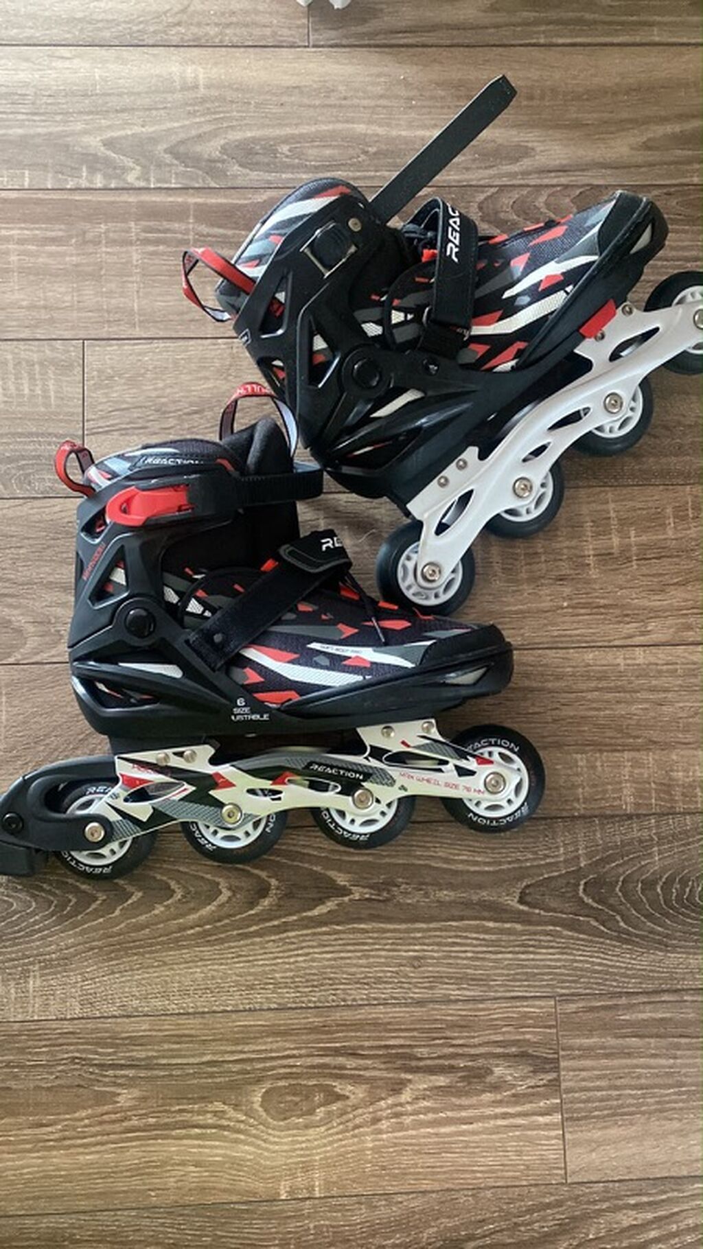 Почти как новые, катались 2-3 раза Inline skeytlər – Reactıon brendi — Rol konkilər, Bakı