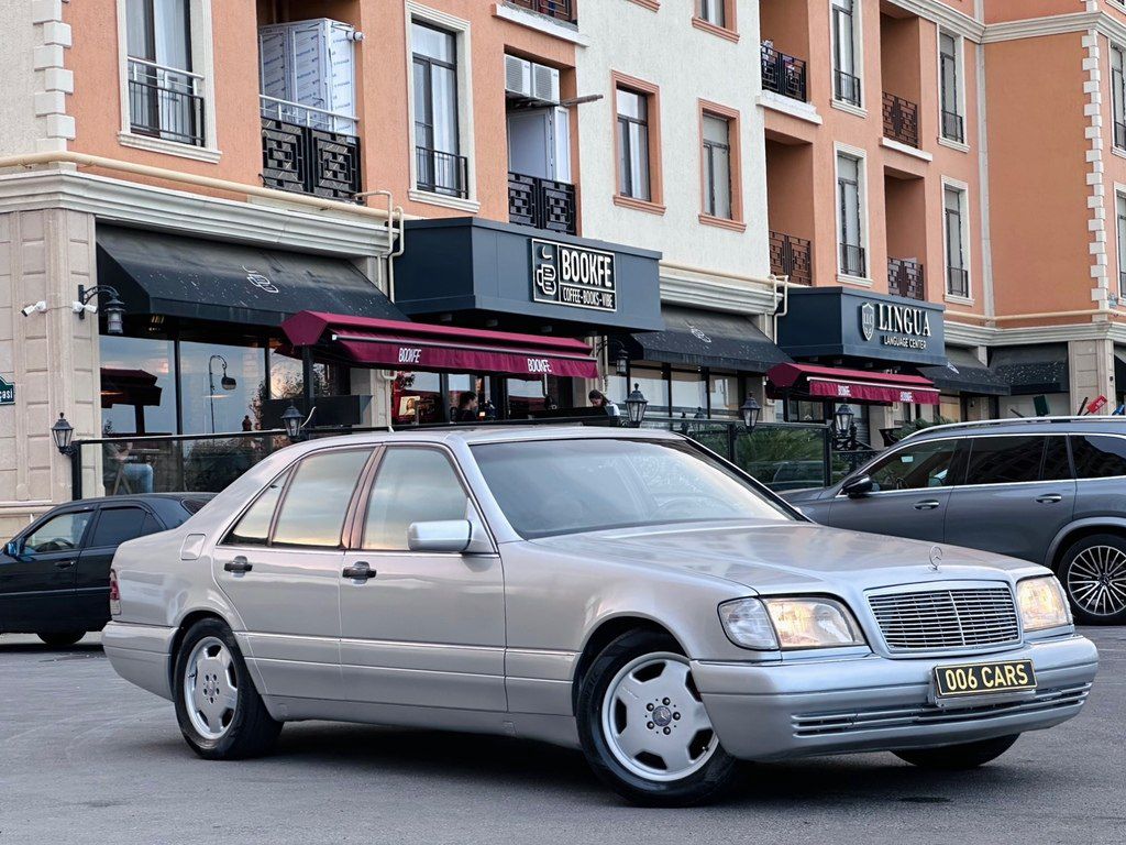 Mercedes S 320, 3.2 L, 1997 il, 216 000 km — Avtomobillər, Sumqayıt (2)