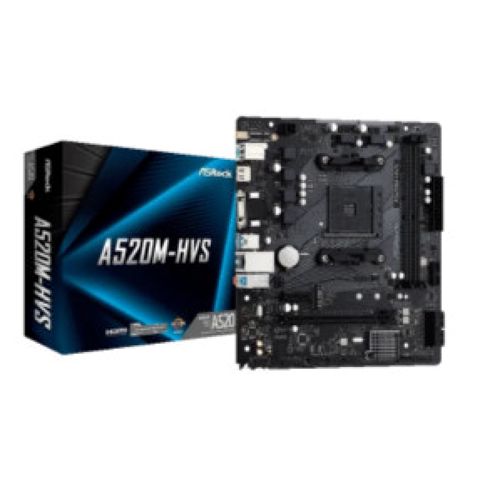 Ana plata ASRock A520M-HVS — Kompüterlər və noutbuklar