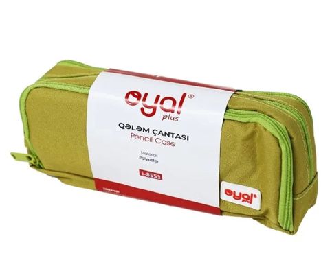 Oyal i-8553 Zəncirbəndli Penal – yaşıl rəngdə, məktəb və gündəlik — Bakı