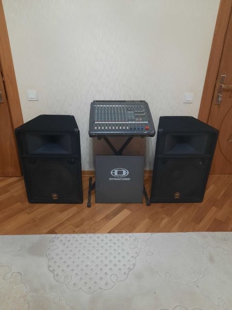 Səsgücləndirici avadanlığı "Dynacord" icarəsi — 10 ₼ · Bakı · Avadanlıq icarəsi Səsgücləndirici avadanlığı "Dynacord" icarəsi — Bakı