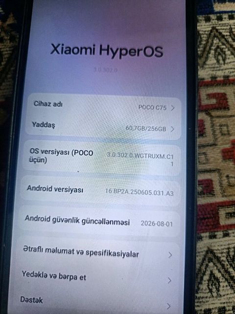 Xiaomi 256 GB, rəng - Qara — Bakı