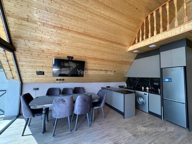 Günlük 3 otaqlı Həyət evi / Villa, 70 m², Qəbələ — Ev, villa, Qəbələ (7)