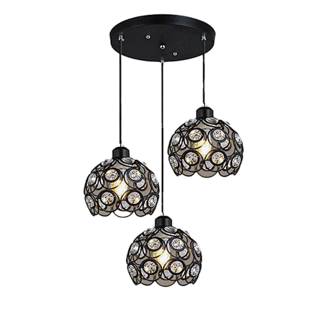 Asma çılçıraq Sparkled TM.31607 E27, qara — Mallar, Bakı