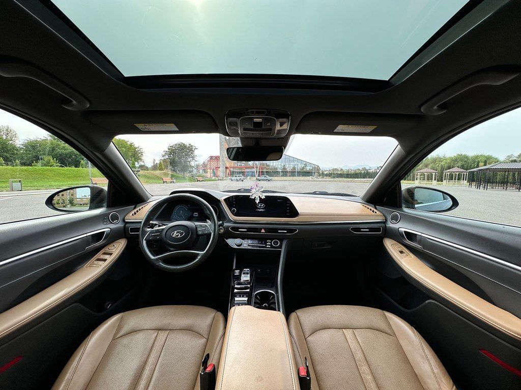 Hyundai Sonata, 1.6 L, 2020 il, 110 000 km — Avtomobillər, Gəncə (9)