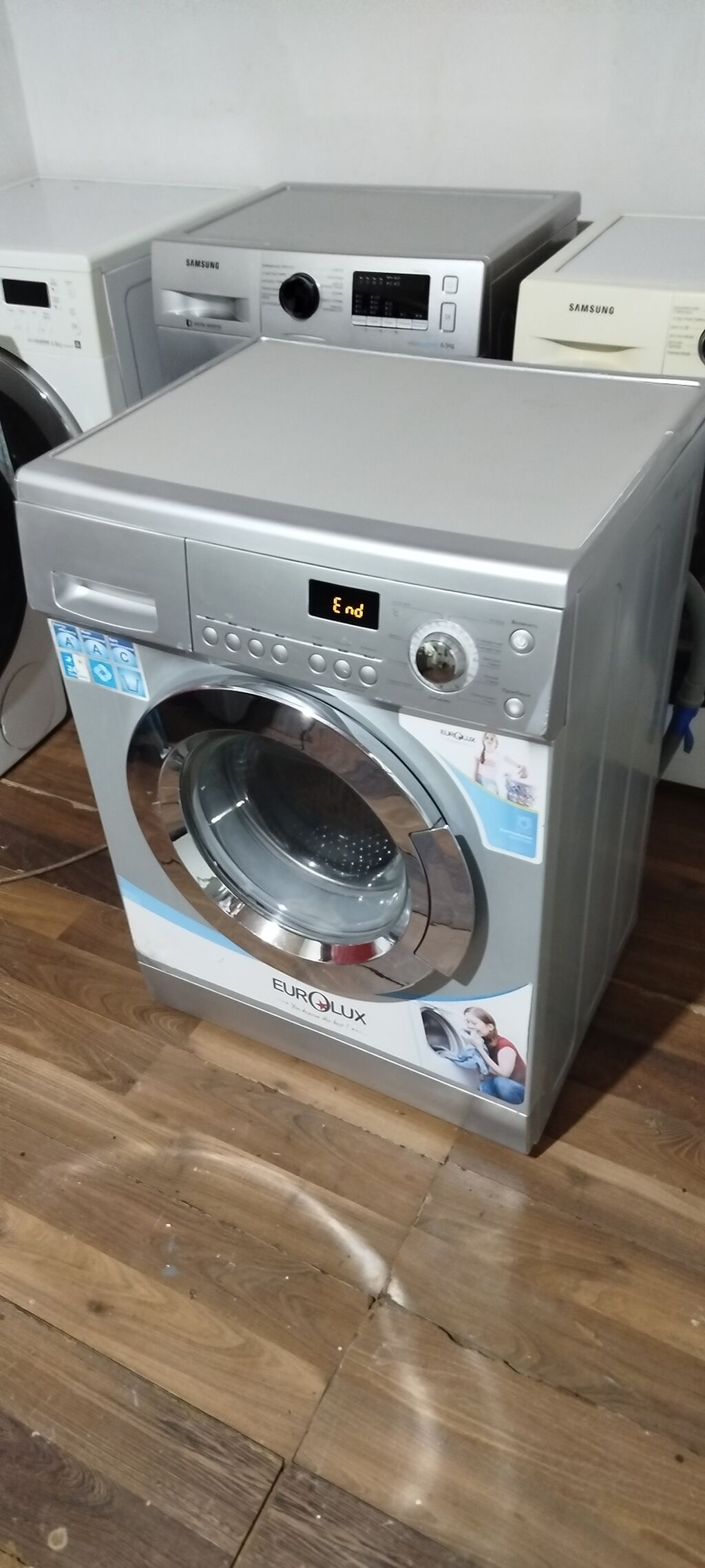 Eurolux ön yükləməli paltaryuyan maşın - Brend/model: Eurolux (ön — Çamaşır maşınları, Bakı (3)