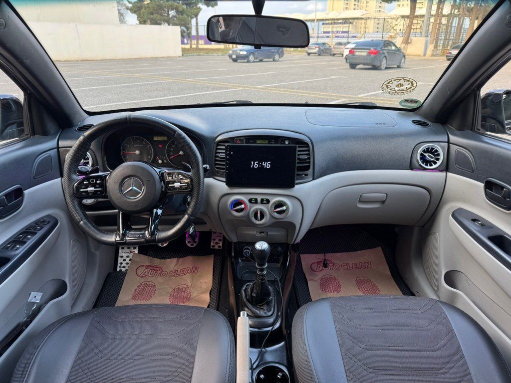 Hyundai Accent, 1.4 L, 2006 il, 189 000 km — Avtomobillər, Bakı (11)