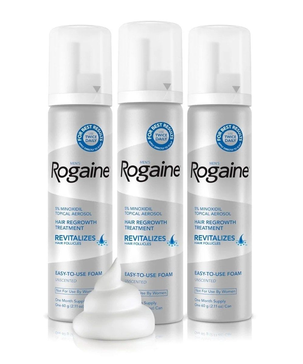 Köpük Rogaine 5% Minoxidil — Gözəllik və səhiyyə, Bakı (11)