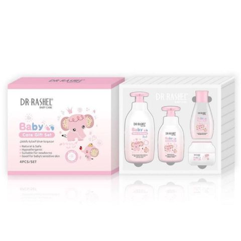 Uşaqlar üçün qulluq dəsti Dr.Rashel Baby Care çəhrayı — Bakı