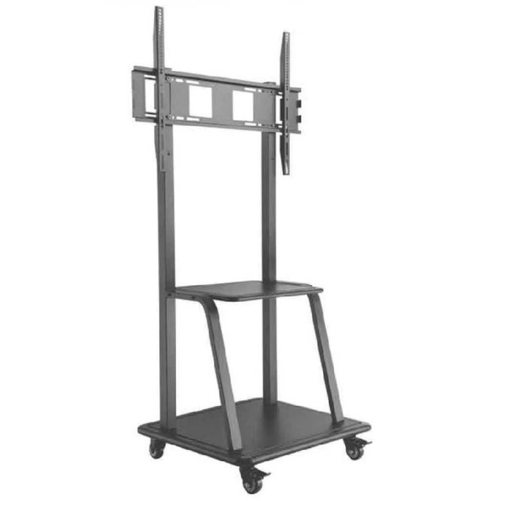 Floor Wheels Stand Screen Size 60-105 Carrying Weight 150Kg With Metal Shelf — İnteraktiv panellər və LED ekranlar, Bakı